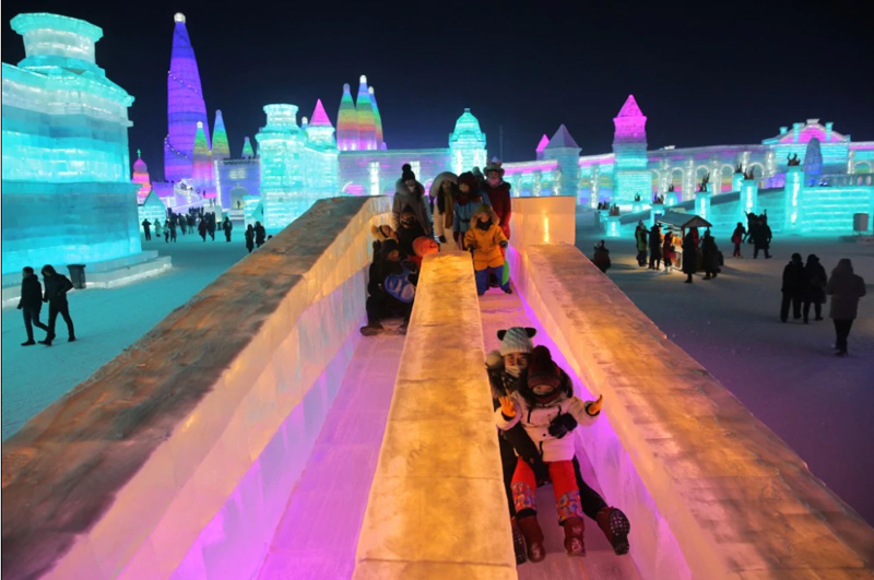 Snow wonderland in Harbin2